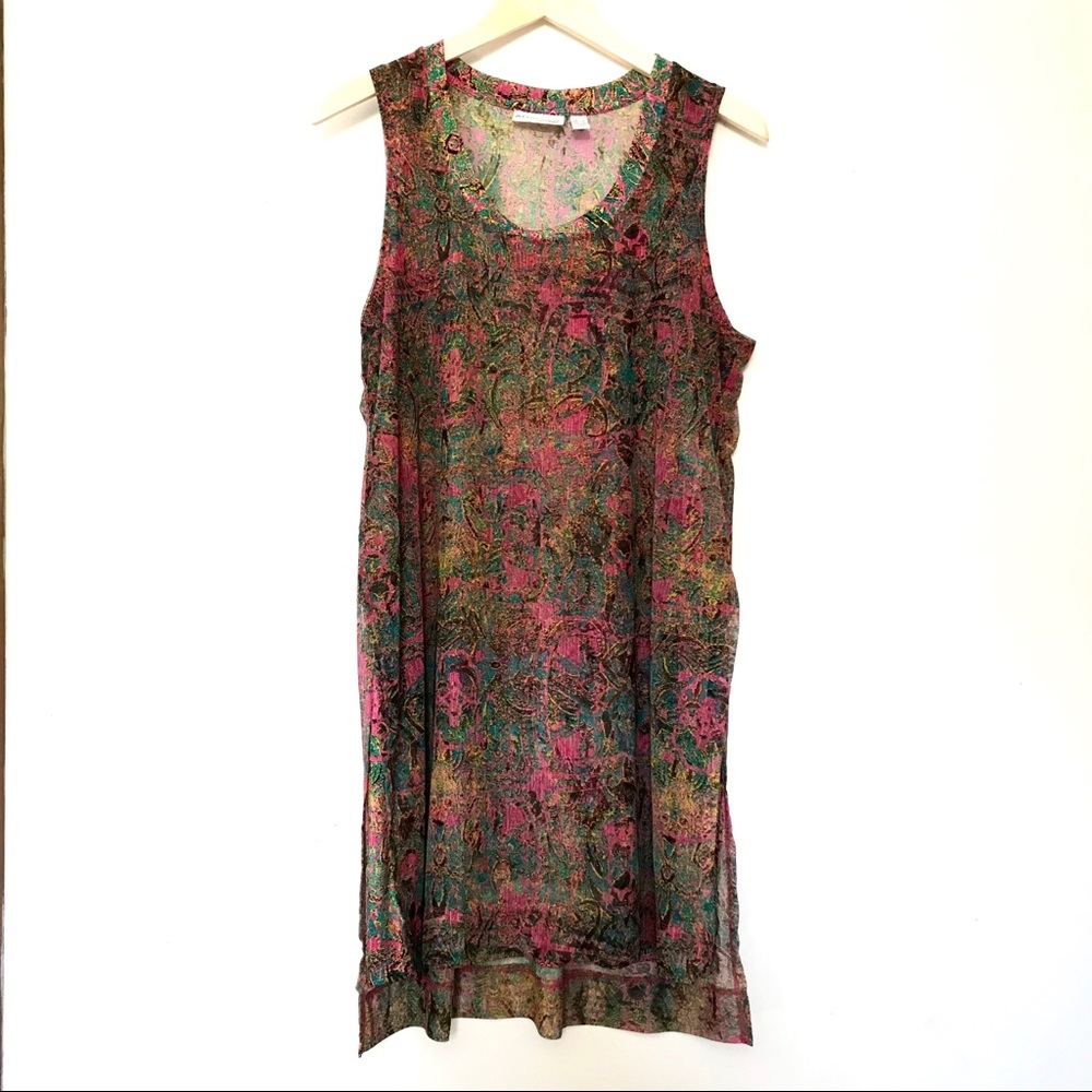 Attitudes by Renee Layered Tunic Tank